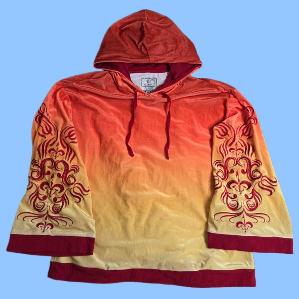 Her Universe Star Wars Padme Handmaiden Bell Sleeve Hoodie Plus-Size 1X